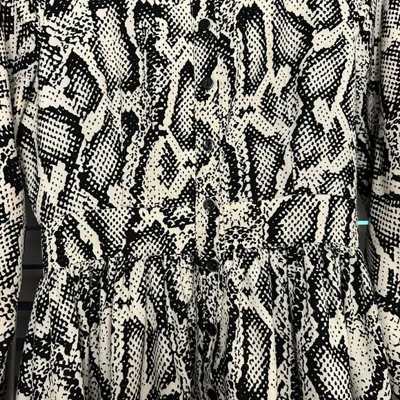 Dainty Jewell's Snake Print Dress - Picture 3 of 5